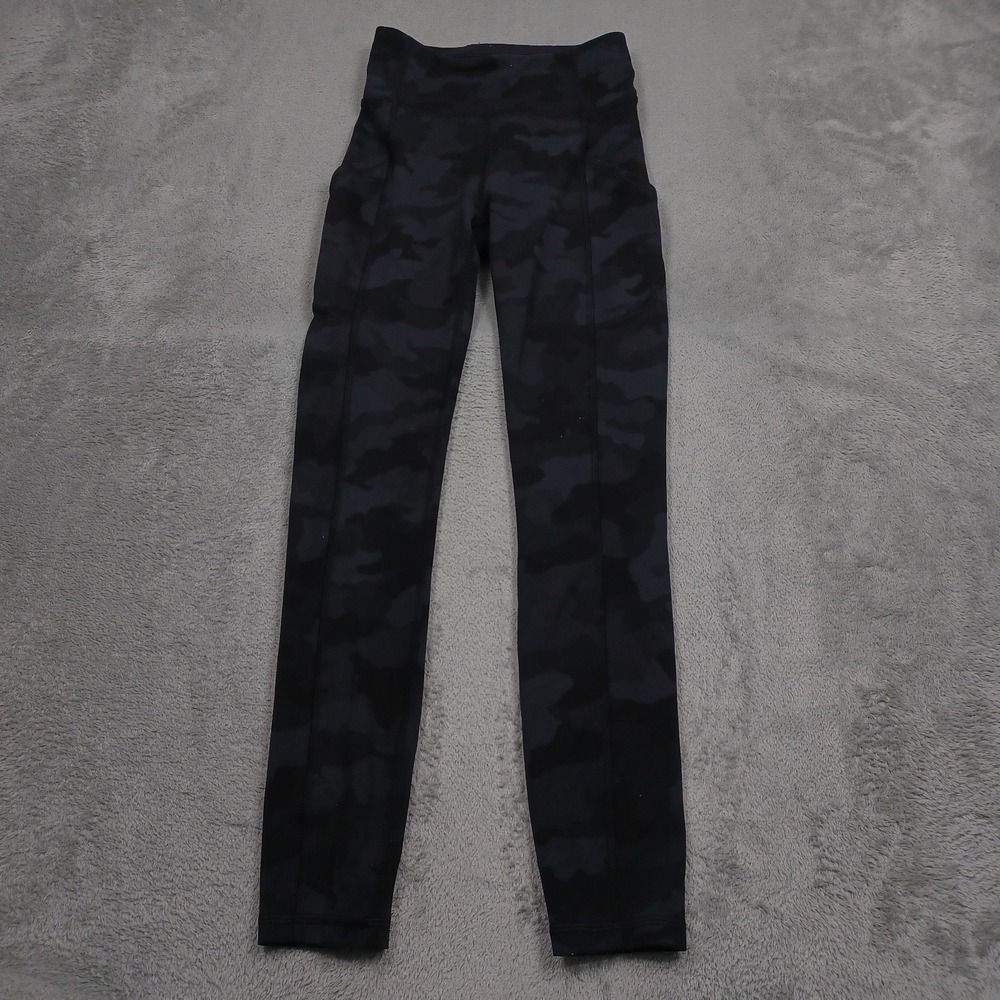 Lululemon Pants Womens 2 Black Invigorate Activewear Pockets Casual Preppy